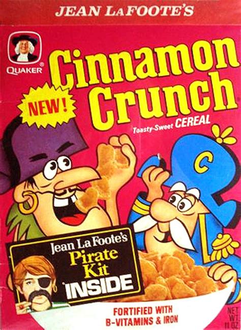 Cinnamon stick cereal mascot
